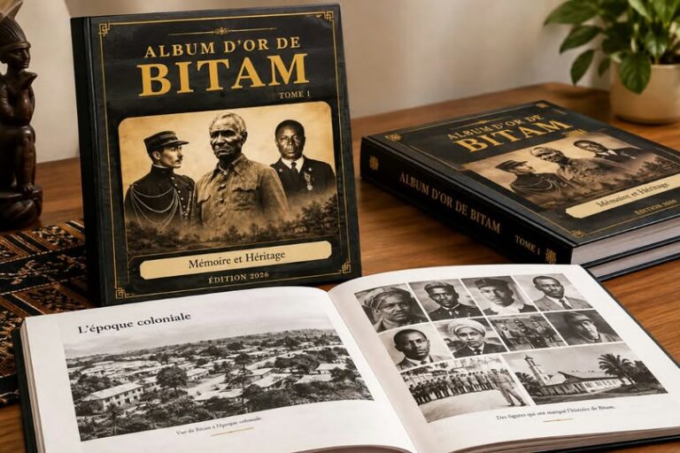 PATRIMOINE : « L’ALBUM D’OR DE BITAM », UN OUVRAGE AU CŒUR DE L’HISTOIRE D’UNE VILLE Patrimoine L Album D Or De Bitam Un Ouvrage Au C Ur De L His 768x512