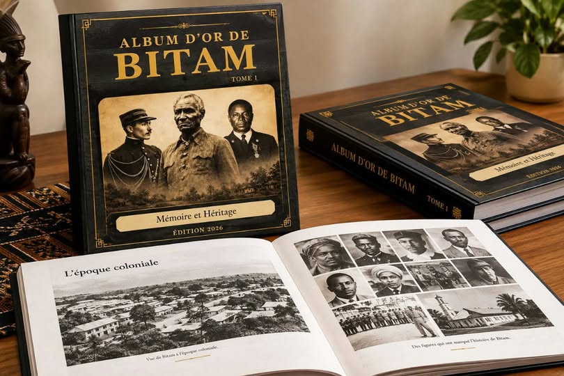 PATRIMOINE : « L’ALBUM D’OR DE BITAM », UN OUVRAGE AU CŒUR DE L’HISTOIRE D’UNE VILLE